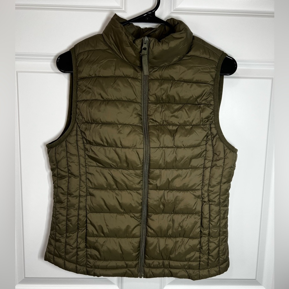Packable Synthetic Quilted Puffer Vest - Jrs Large
